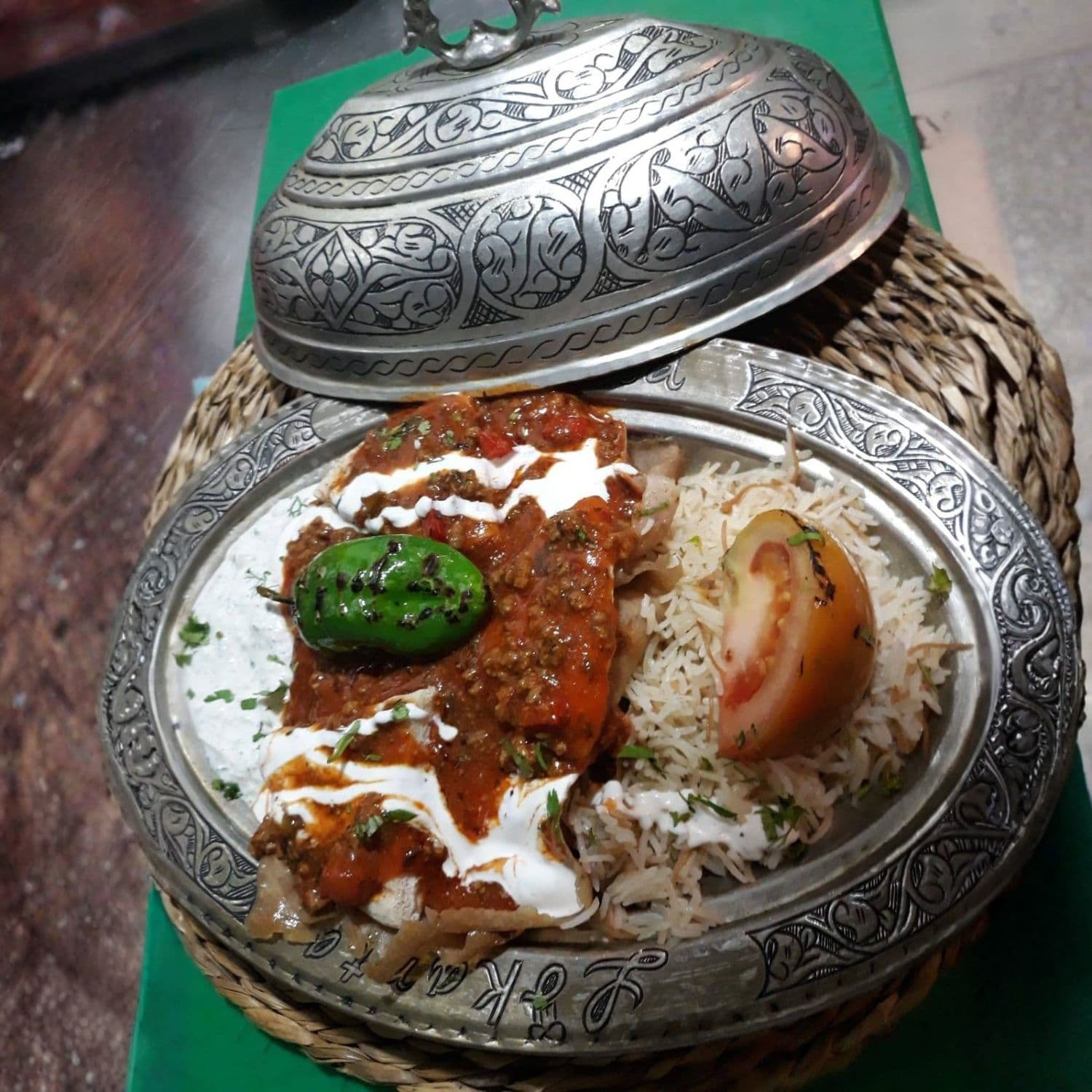 Iskender special plate at Kapadokya Villajoyosa